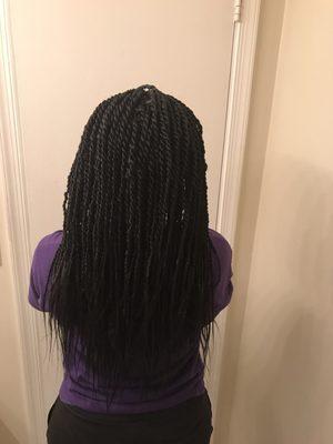 Senegalese Twist done within Navy Regulations