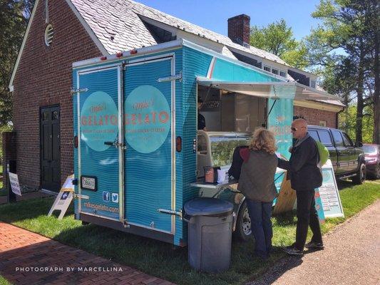 Mike's Gelato truck April 2019