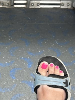 My pretty pedicure