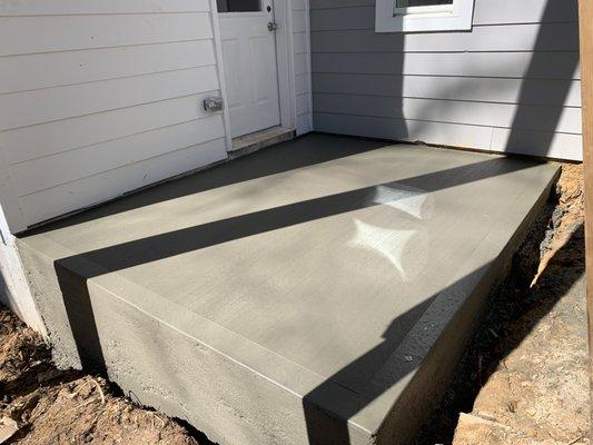 Concrete Patio