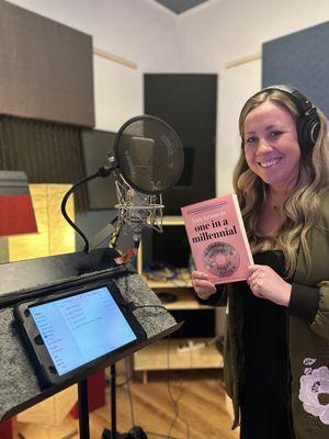 Kate Kennedy recording her audiobook set to release 2024!