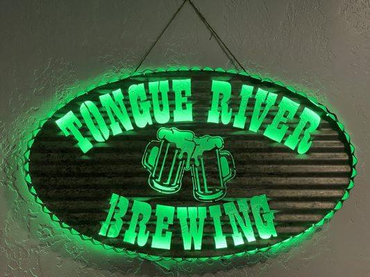 TR brew sign