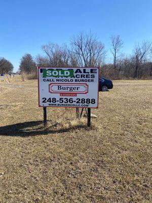 SOLD- Vacant Land - Romulus