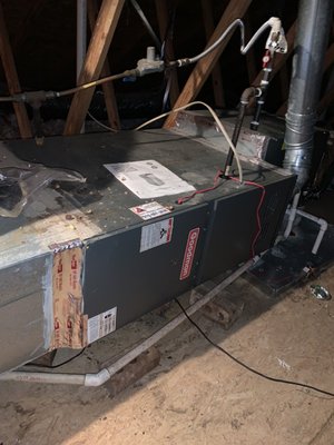 Replacing the gas furnace