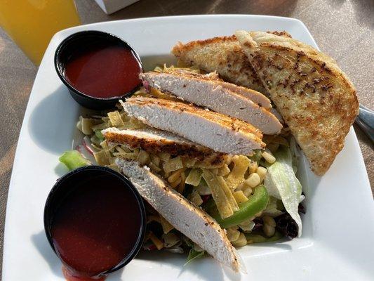 Cajun Grilled Chicken Salad