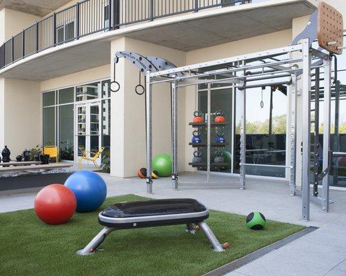 Outdoor Gym Deck