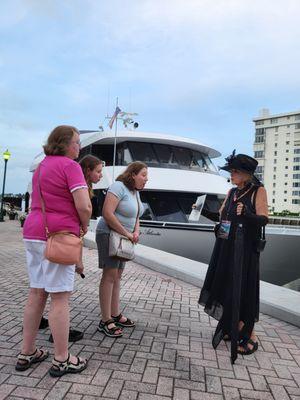 Delray Beach Ghost Tours hosts several  Port St. Lucie, Florida Paranormal Investigators at the Atlantic Crossings & Veterans Park.