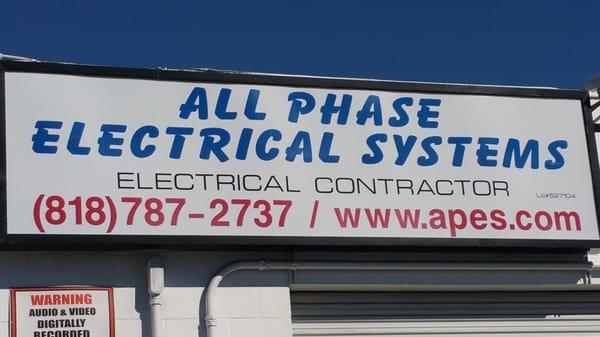 All Phase Electrical Systems / Electrical Contractor 24 Emergency Service