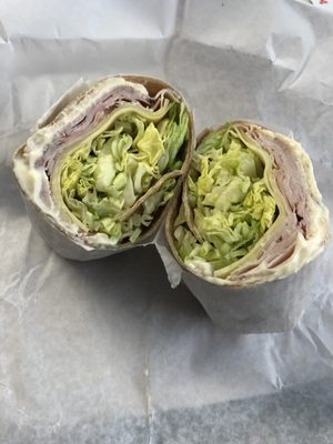 $9.00 dollars for a wrap that's 90% lettuce. Last one I'll buy from Soprano's Deli in Merrick. Back to Bozwell's Deli.