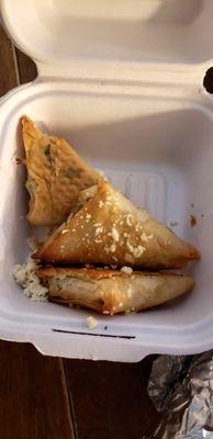 3 spanakopita