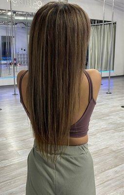 Highlights and Brazilian Blowout