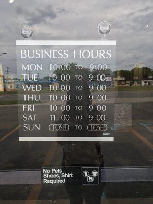 Business hours