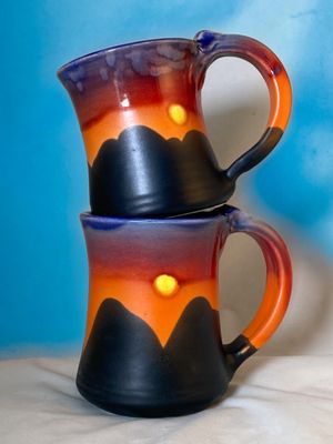 Dryden signature Sunset  mugs.