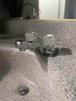 Bathroom faucet replacement