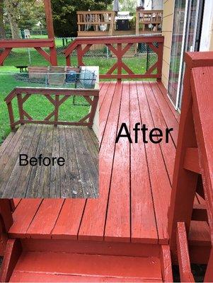 Deck Refinishing