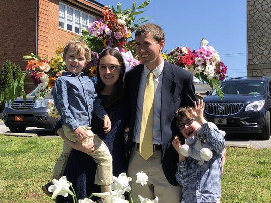 Rev. Jonathan Harris and Family