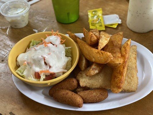 Flounder plate