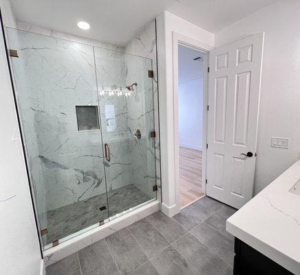 Full shower remodel