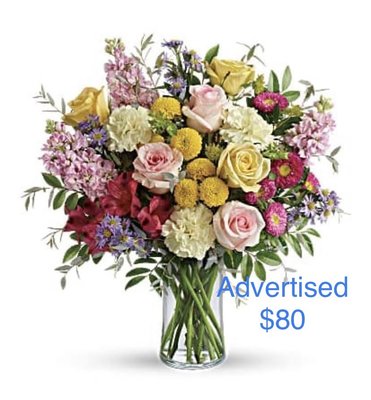 The PREMIUM bouquet that I purchased.  Not even close to what was delivered.