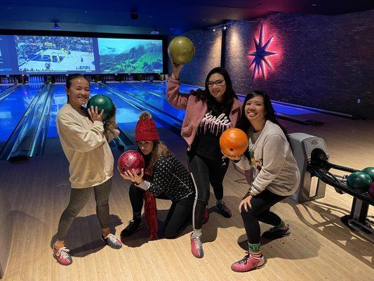 Team Holiday Party at Lucky Strike - Orange