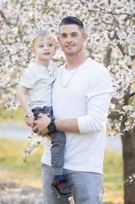 Almond Orchard photo session