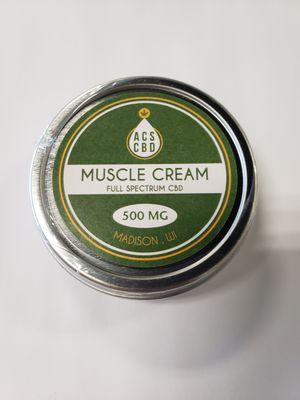 GreenRX 500mg CBD Muscle Cream