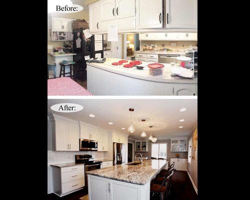 Before/After Kitchen Remodel pic