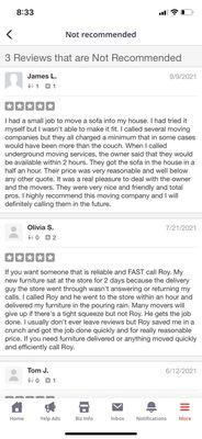 My Yelp reviews