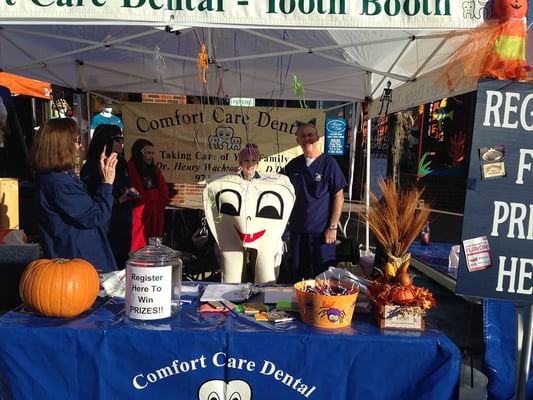 FUN FEST 2013 AT OUR "TOOTH BOOTH