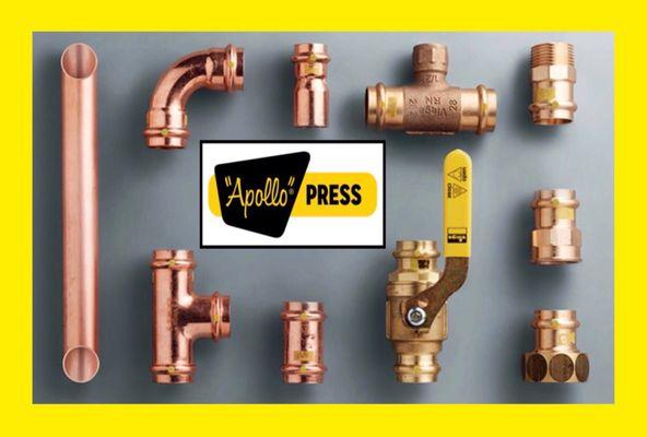 Now available: propress fittings by "Apollo."