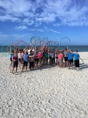 Nokomis Beach Hoola-Fit Class Monday-Friday 9-10am