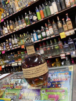 Blanton's Single Barrel Bourbon! Come check out Bourbon Selection!