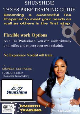 Tax Preparation Training