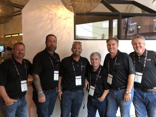 Our team at the Sonos Hide Out at CEDIA 2018