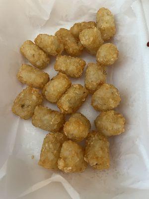 Side of tater tots for $4!