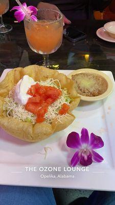 Taco Salad with Beans