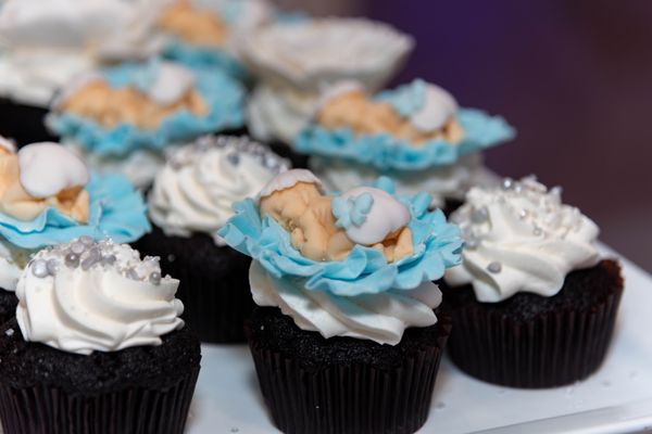 Baby Boy Party Cupcakes