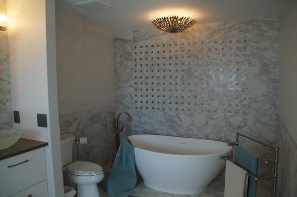 Bathroom remodel.