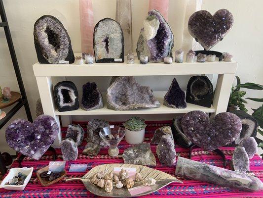 Lots of amethyst pieces to choose from!