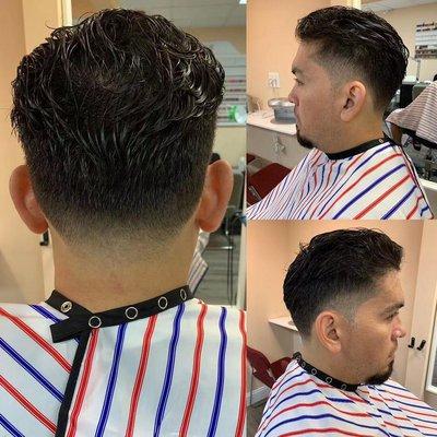 Man hair cut