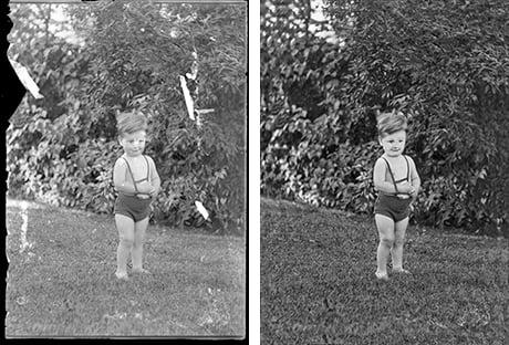 Photo restoration is one of my specialties.