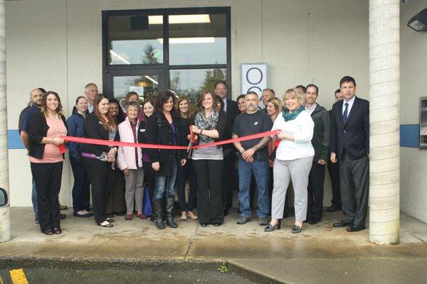 Grand Re-Opening with the Montesano Chamber of Commerce.