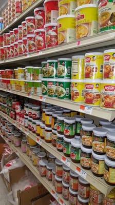 Wide variety of Asian food products!