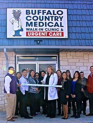 Buffalo Country's ribbon cutting ceremony with McAlester's Chamber of Commerce!