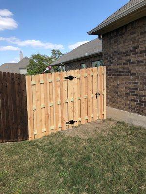 Shadow Fence. Joseph and Sons Fence