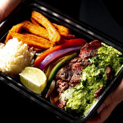 Ali Verde Steak! Meal Prep Delivery Service in San Diego, Escondido, and more! Fresh Weekly Meals Delivered Fresh to Your Home.