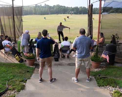 Group golf lessons with Mike Williams