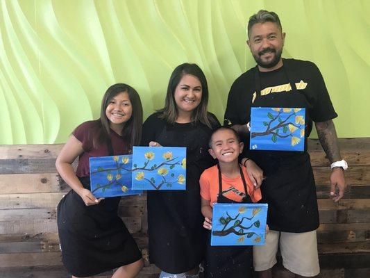 Family Paint & Snack/Sip