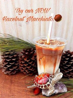 MAB's Hazelnut Macchiato!