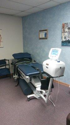 Our spinal decompression unit.